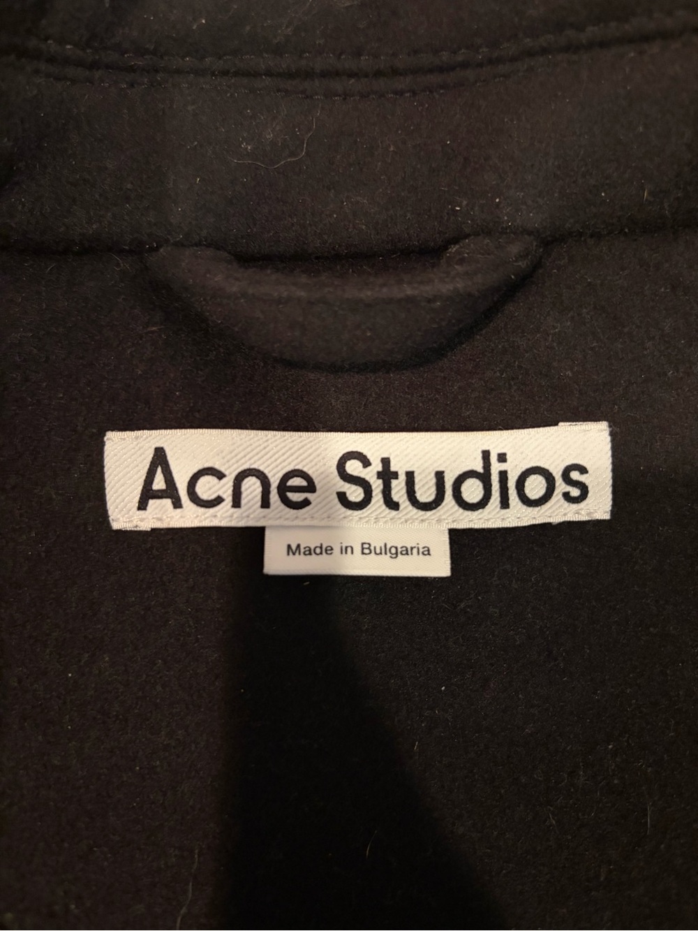 Acne Studios Black Zip-Front Bomber Jacket - Picture 9 of 11